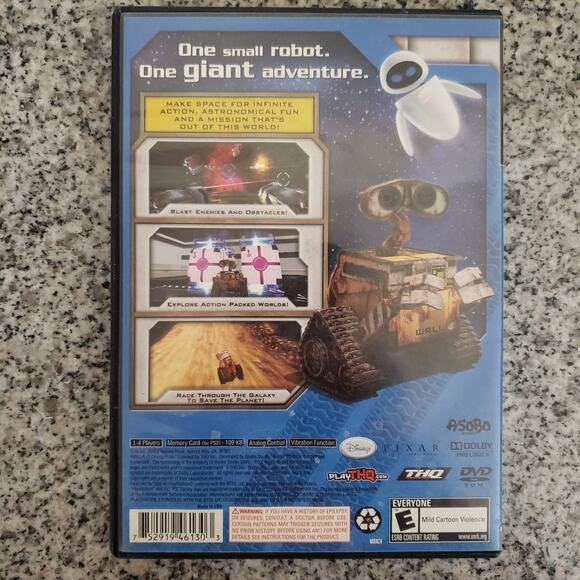 PS2 PlayStation 2 Lot Of 4: Ice Age 2, Wall-E, Finding Nemo, Nicktoons Battle... - Picture 7 of 11